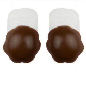 Push-Up silikoninis krūtinės lifto liemenėlės įdėklas, ruda