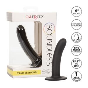 Beribis dildo 15,25 cm, suderinamas su diržais, realistiškas