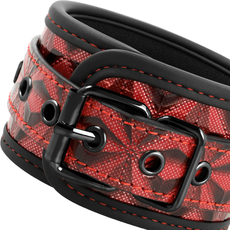 img_109542_53aa508e3025fff5ed370aa90eede48a_1 - KUNOGUNDA Red Edition Premium antrankiai su veganiška oda, neoprenas