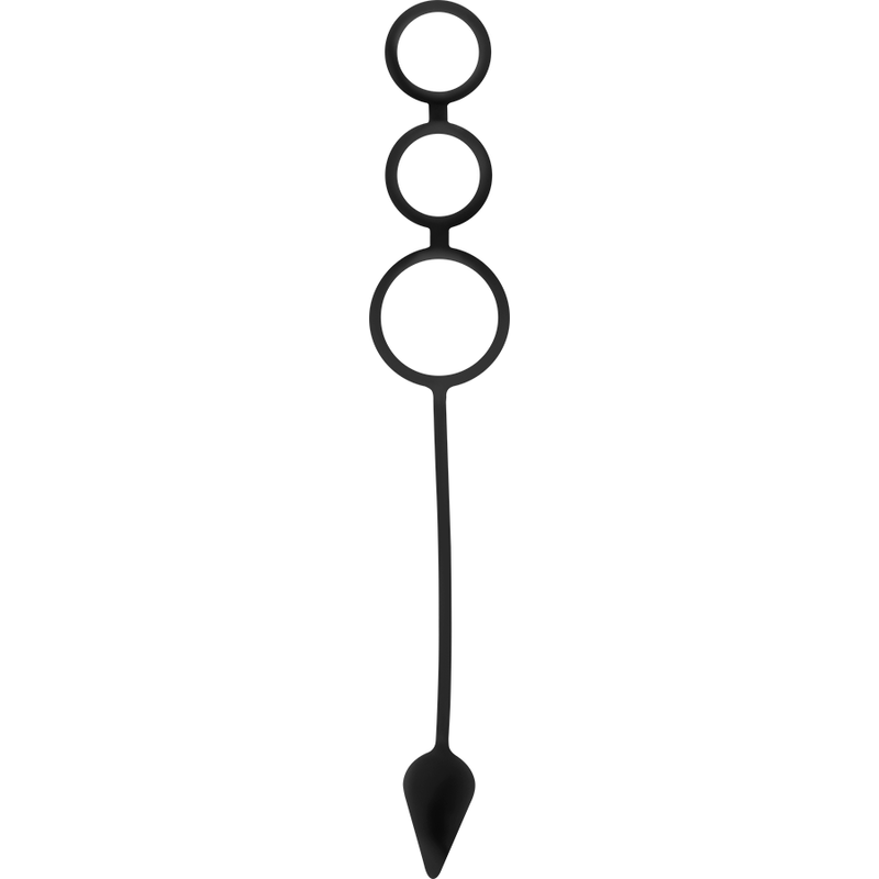 img_114297_a996d0921b47291c00514554572e6a13_1 - KUNOGUNDA Silikono žiedai ir kištukas intymiam malonumui, 2 vnt.