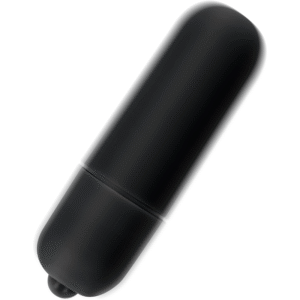 Mini Bullet Vibe Black – galingas mini vibratorius su 10