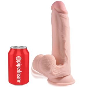 Plius 3D dildo sūpynės rutuliai 20,3 cm, trigubo tankio