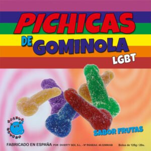 Gummy Varpos vaisiai su cukrumi, LGBT vakarėlių saldainiai