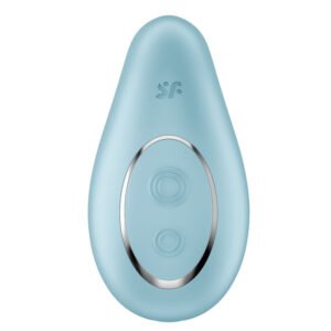 Satisfyer Dipping Delight vibratorius, 12 programų, mėlynas