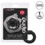 Alfa Optimum Ring Black silikono žiedas ištvermei, 2,00 €