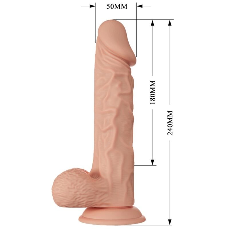img_134743_79f85e8f9d1965f9a1e8b49568b689fb_1 - KUNOGUNDA Buraq dildo su vibracija, natūralus, 24 cm, realistiškas