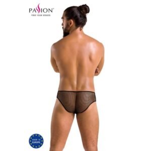035 Slip Richard Black vyriški juodi apatiniai, patogūs ir