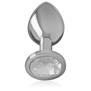 Aliuminio analinis kištukas su sidabro kristalu, 1,29 €