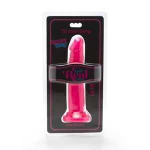 Laimingų Dicks Dong 19 cm rožinis – kokybiškas žaislas jums