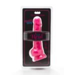 img_140422_a4ab61f11f887d05eec44fa89927b44c_1 - KUNOGUNDA Laimingų dikų 19 cm dildo su rožiniais rutuliais,