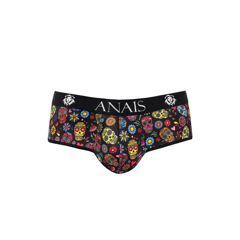 img_140640_efe6d3291aa22d26630b89e02346af6b_1 - KUNOGUNDA Meksika Jockas Bikini su gėlių ir kaukolės raštais, modalas
