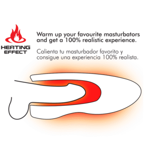 Spin-X masturbatorius vyrams su šildymu ir pasukimo funkcija