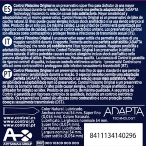 Finisssimo prezervatyvai 3 vnt. itin ploni natūraliam