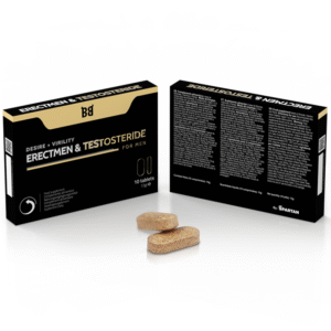 Erectmen ir testosteronas vyrams, galia, 10 kapsulių