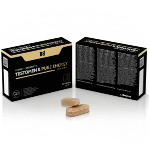 Testamen ir Pure Energy Enhancer vyrams, 20 kapsulių