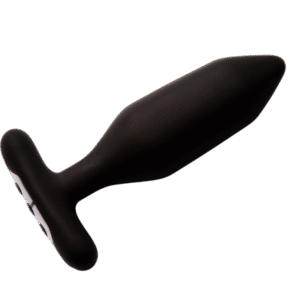 Onyx analinis vibratorius, juodas silikoninis kištukas 16,11