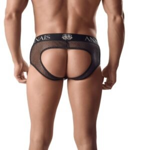 img_160666_95817e9c11e7dd90702250c1957bcf7b_1 - KUNOGUNDA Ares Jockas bikini su tinkleliu ir oda, juoda, atvira nugara