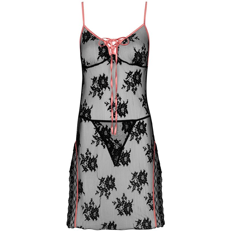 img_171153_fe13e8f6369e790628df800508373eca_1 - KUNOGUNDA Karonin LC 90628 juodi nėriniai: marškinėliai ir kelnaitės