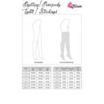 Lamean LC XG044 juodos vieno dydžio kojinės moterims