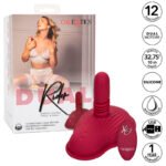 Motociklininkas Massager su dviem varikliais, raudonas, 12