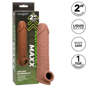 Našumas Maxx Life pratęsimas 8, ruda oda, 2 cm ilgio