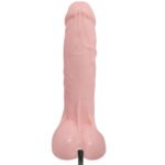 Pripučiamas realus dildo su siurbtuku, TPR, 15 cm ilgio