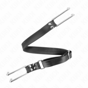 Reguliuojamas metalo kabliuko gag BDSM, 36–52 cm ilgio