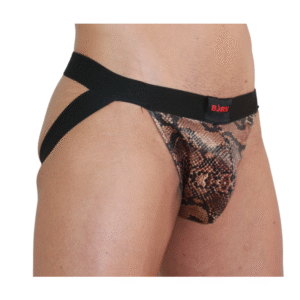 002 Jock Snake Black žokas – drąsus dizainas, patogumas