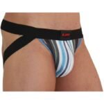 img_188338_7abbb5563036ec1d0b0554d6e4a8de41_1 - KUNOGUNDA 009 JOCK Multicolor Black stilingi ir patogūs jockstrapai