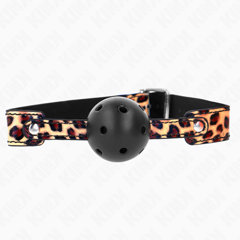 img_188952_1d3dc92d370d396a4c26e2fd28424bf5_1 - KUNOGUNDA Leopard kvėpuojantis rutulys 4,5 cm, patogus BDSM aksesuaras