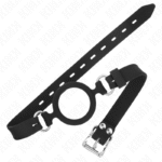 Silikono O žiedas BDSM, 5 cm skersmens, gag 56 cm ilgio