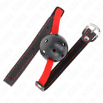 Tuščiavidurė kieta burna GAG 4,5 cm su elastingu diržu