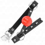 Rutulys 4 cm gag – kokybiškas BDSM žaidimų aksesuaras
