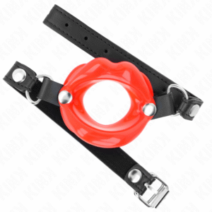 Lūpų 8 cm gag – saugus ir patogus BDSM aksesuaras