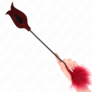 Erkės plunksnos su rožinės formos irklu, 8 cm aksesuaras