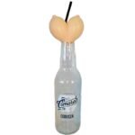 Krūtinės formos dangtis 360 ml stiklo buteliui, originalus