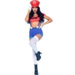 img_192681_94c8d0f53c57c17f290a4ec68981057c_1 - KUNOGUNDA Seksualus Mario Bros kostiumas moterims, raudona/mėlyna