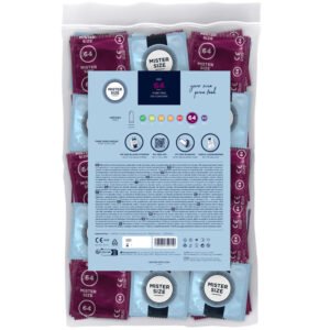 Prezervatyvai XXL 64 mm, 100 vnt. patogumui ir saugumui