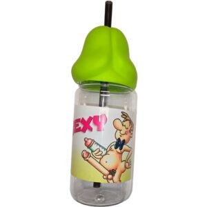 Varpos formos 360 ml kūdikio butelis vakarėliui, žalia