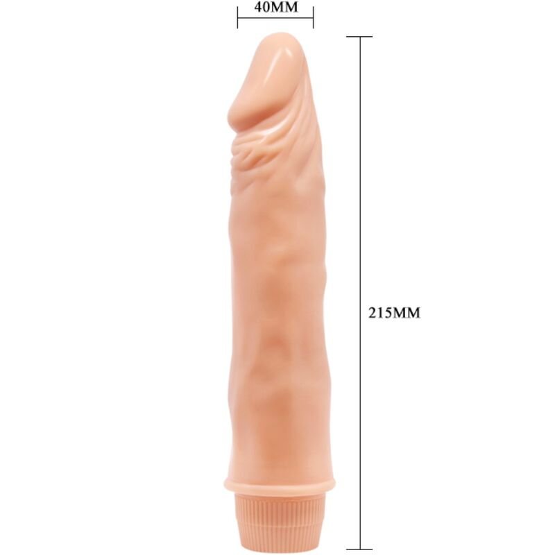 img_198687_8f388bbd50f2d0530bd9bf2a4a6367f4_1 - KUNOGUNDA Nykštukinis realistinis vibratorius 21 cm, minkštas ir