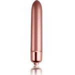 Off vibruojanti aksomo rožių kulka, 10 greičių masažuoklis