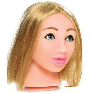 Fuck Me Mega masturbatorius blondinės veidas, realistiškas