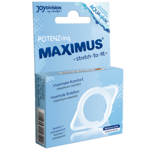 Maximus žiedinė terpė – elastingas ir saugus penio žiedas