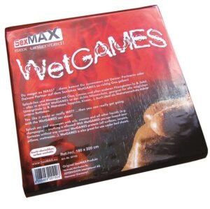 Wetgames Sex lakenas raudonas – nepralaidus, lengvai valomas