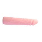 Tikroviška silikoninė dildo 23 cm su odos jutikliu, realus