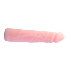 Tikroviška silikoninė dildo 23 cm su odos jutikliu, realus