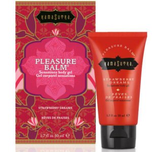 Stimuliuojantis malonumo balzamas braškių skonis 50 ml