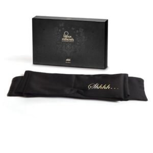 Shhh satino kaukė suaugusiems – pojūčių žaidimų malonumui