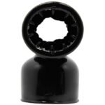 Massager galva vyrams su tekstūra ir vibracijomis, keičiama