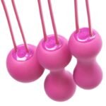 Ami Kegel Balls fuksija – trijų svorių treniruotės rinkinys